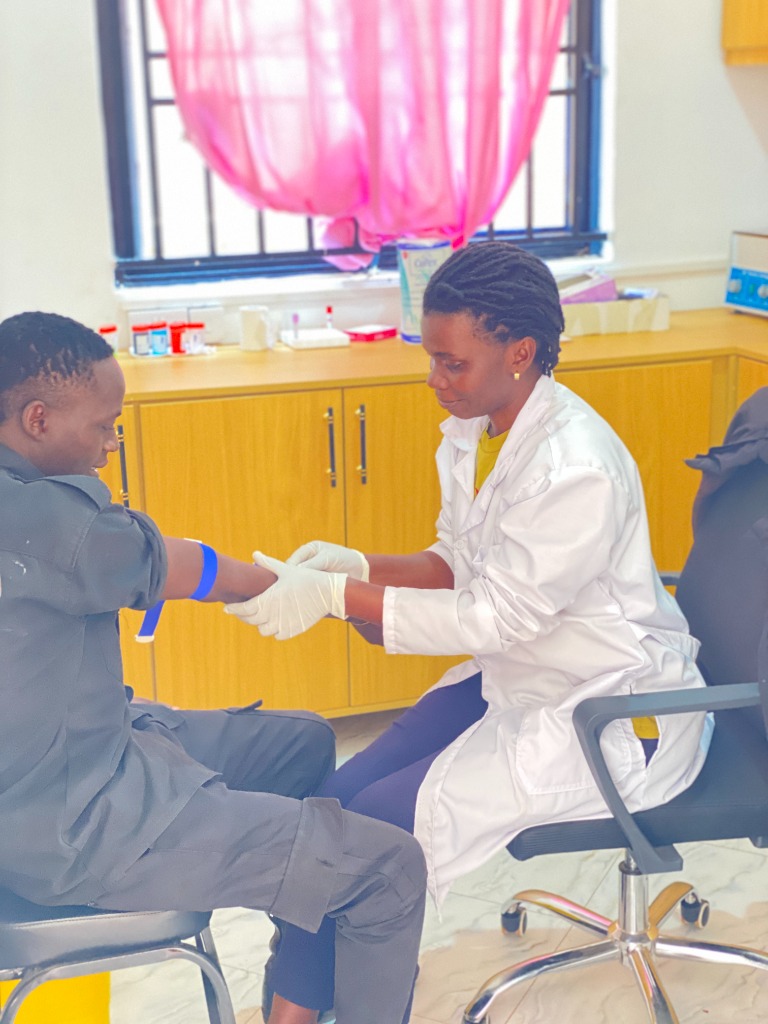 Mwesi Clinic Blood Draw