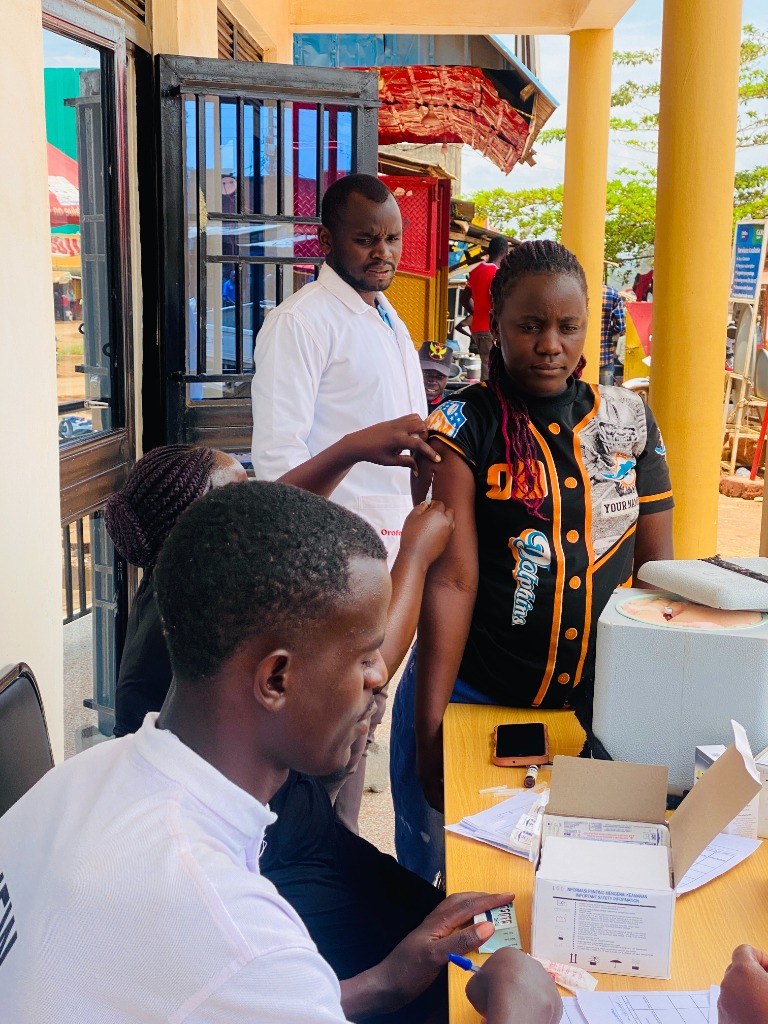 Vaccination at Mwesi Foundation
